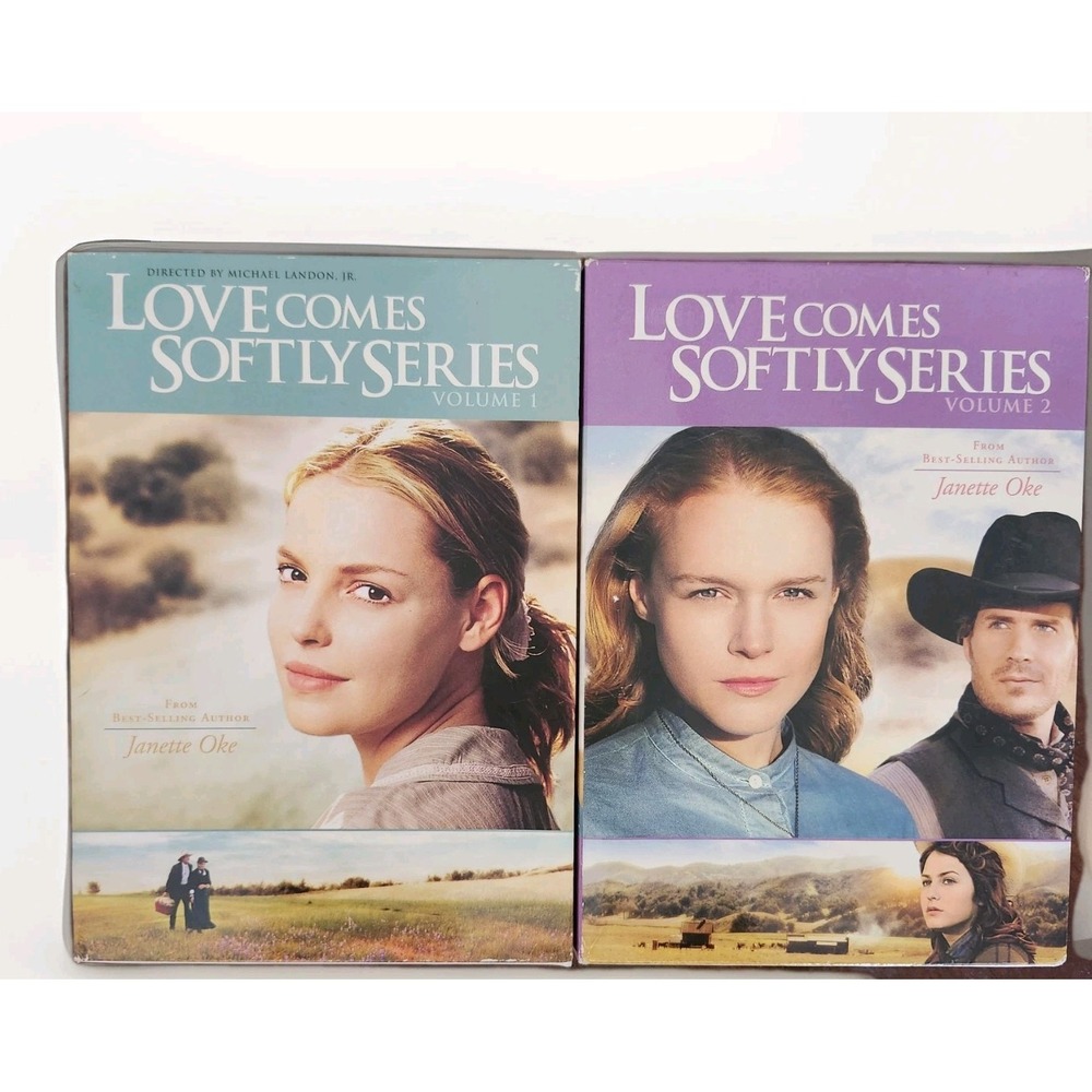 Love Comes Softly Series DVD Volumes 1 & 2 Janette Oke 2/3-Disc Box Sets 2008